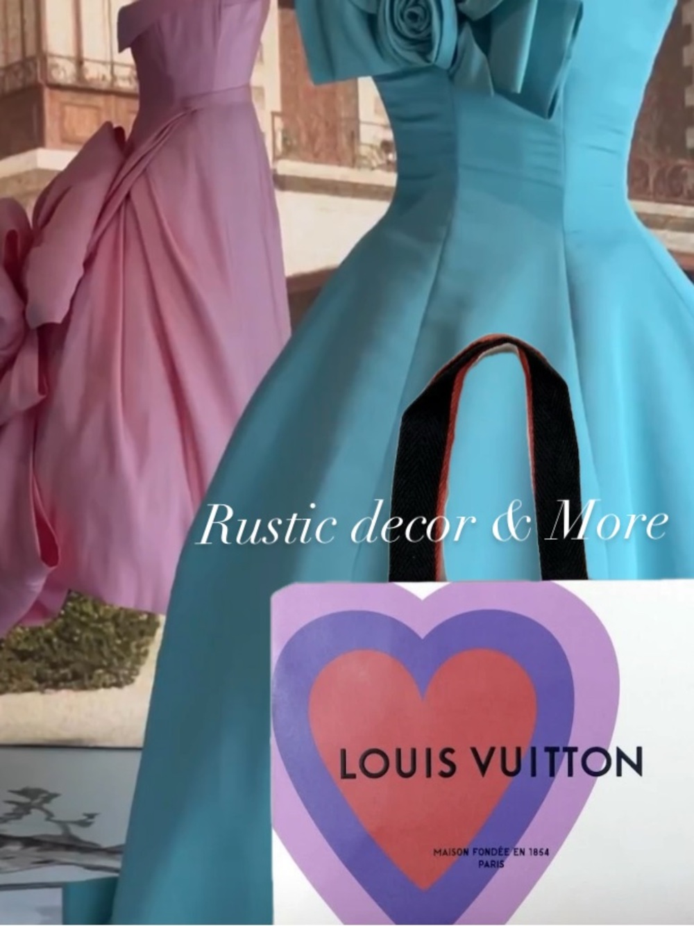 Authentic LOUIS VUITTON
XL shopping bag 19x16x9
Limited Edition
